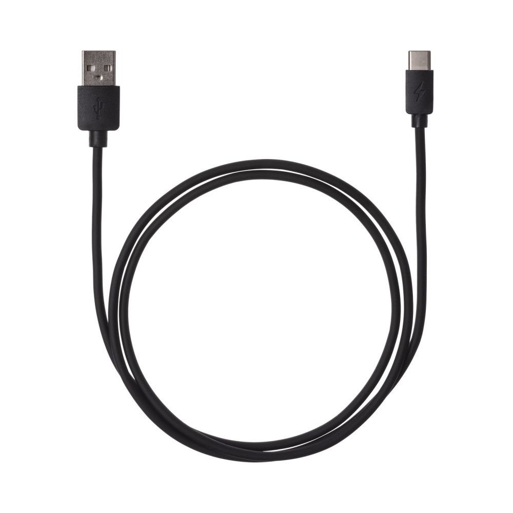 Дата-кабель, ДК 2, USB - USB Type-C, 1 м, черный, TDM
