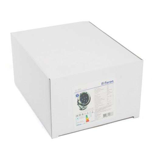 Светодиодный прожектор подводный Feron LL-824, 9W, AC/DC24V, низковольтный, 6400K, металлик, 143*75*170mm, IP68 Светодиодный прожектор подводный Feron LL-824, 9W, AC/DC24V, низковольтный, 6400K, металлик, 143*75*170mm, IP68
