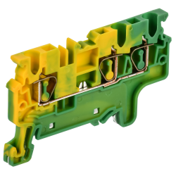 ARMAFIX Клемма пружинная CX2.5-3 PE 2,5мм2 трехконтактная заземляющая IEK