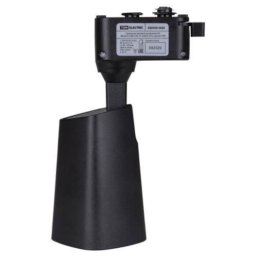 Светильник трековый однофазный LED TRL-02-025-NB 25 Вт, 24°, 4000 К, 90 Ra, черный, TDM Светильник трековый однофазный LED TRL-02-025-NB 25 Вт, 24°, 4000 К, 90 Ra, черный, TDM