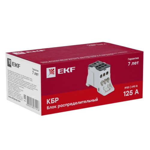 Блок КБР на DIN-рейку и монтажную панель 125A EKF