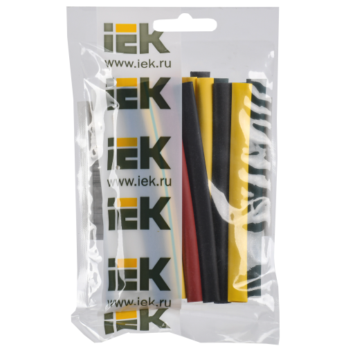 Набор ТТУ нг-LS 6/3мм L=100мм 7 цветов (21шт/упак) IEK