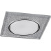 Светильник встраиваемый с белой LED подсветкой Feron CD4040 потолочный GX53 без лампы, серебро, хром Светильник встраиваемый с белой LED подсветкой Feron CD4040 потолочный GX53 без лампы, серебро, хром
