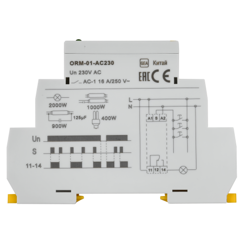 Реле импульсное ORM 1 контакт 230В AC IEK
