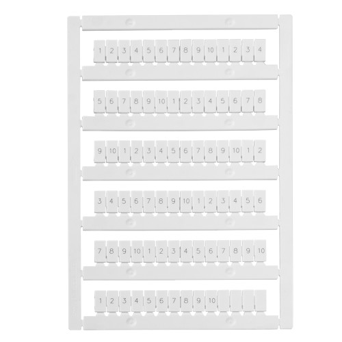 Маркировка для лазерной печати 1-10 OptiClip MC5/H/1-10