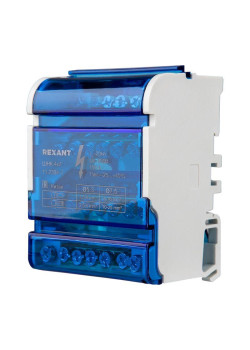 Шина на DIN-рейку в корпусе (кросс-модуль) 4х7 Rexant 11-2304-7