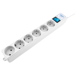 Power Cube Pro (3 м, 6 розеток)