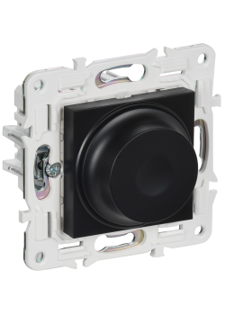 SKANDY Светорегулятор поворотный 600Вт SK-D01Bl черный IEK