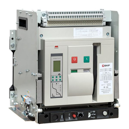 ВА-45 2000/2000А 3P 85кА выкат., корзина, гориз., ETU(220В AC) LCD ModBus-RTU, мп/нр/вкл.к.(220В AC), ав/доп. 1CO/1NC,1NO,4CO