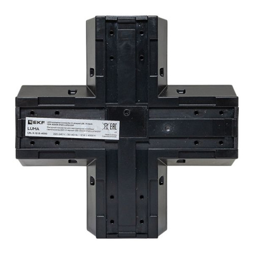 ДБО-X 12Вт черный 4000К IP20 LUMA EKF ДБО-X 12Вт черный 4000К IP20 LUMA EKF