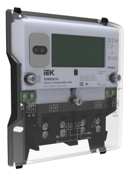 TORESCO Счетчик электрической энергии TE101 1/1-5(100)-NRLC-OF IEK