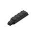 MULTISET Колодка 4х розетка 2К+З каучуковая 16 А/250 В IP44 ЧЁРНАЯ MULTISET Колодка 4х розетка 2К+З каучуковая 16 А/250 В IP44 ЧЁРНАЯ