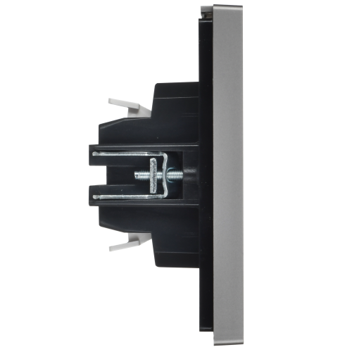 FORTE&PIANO Выключатель жалюзи 10А FP511 сталь IEK