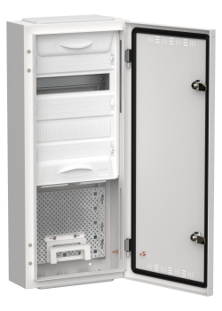 TITAN 5 Корпус комбинированный ЩРн-24 (1х48) 710х310х140мм IP30 белый IEK