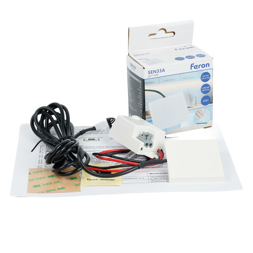 SEN33A 500W 220V датчик касания скрытый белый SEN33A 500W 220V датчик касания скрытый белый