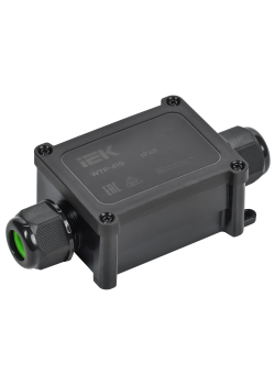Коробка распределительная герметичная WTP-410 2 ввода IP68 IEK