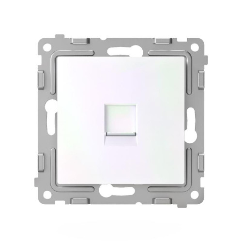 Розетка телефонная 1-м СП Pixel RJ11 механизм перламутр. TOKOV ELECTRIC TKE-PX-RT1-C04 Розетка телефонная 1-м СП Pixel RJ11 механизм перламутр. TOKOV ELECTRIC TKE-PX-RT1-C04