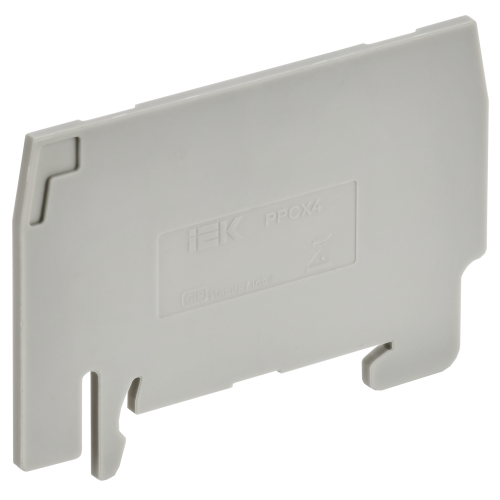 ARMAFIX Разделитель PPCX4 для колодки клеммной CX2.5-CX4 серый IEK ARMAFIX Разделитель PPCX4 для колодки клеммной CX2.5-CX4 серый IEK