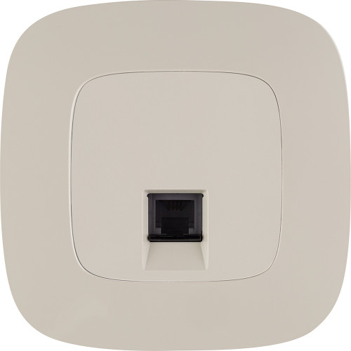 Valena ALLURE.Телефонная розетка RJ11 одиночная.С лицевой панелью.Слоновая кость Valena ALLURE.Телефонная розетка RJ11 одиночная.С лицевой панелью.Слоновая кость