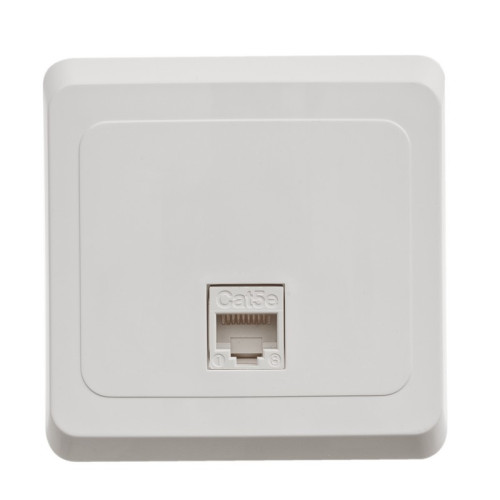 ЭТЮД С/У РОЗЕТКА компьютерная RJ45 кат.5e, БЕЛЫЙ ЭТЮД С/У РОЗЕТКА компьютерная RJ45 кат.5e, БЕЛЫЙ