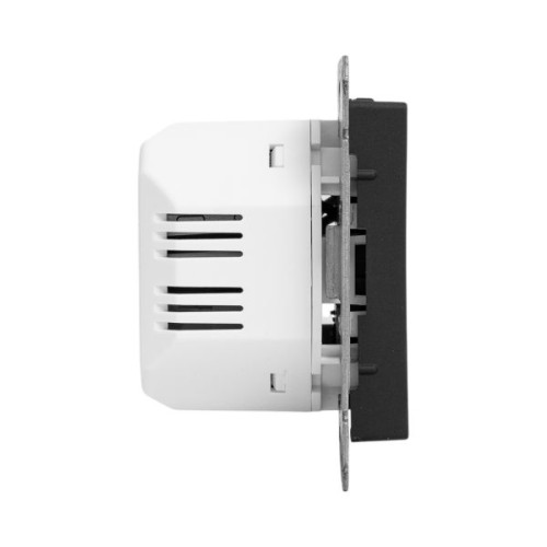 Механизм розетки USB-С, быстрая, чёрн. Эпика EKF