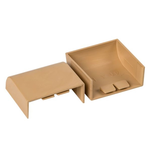 Заглушка (40x16) (4 шт) свет. дерево EKF-Plast Заглушка (40x16) (4 шт) свет. дерево EKF-Plast