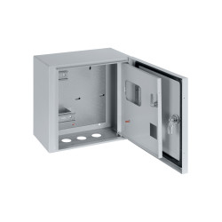 Корпус металлический ЩУ-1ф/1-1 (2 двери) (310х300х150) IP54 Народный эконом