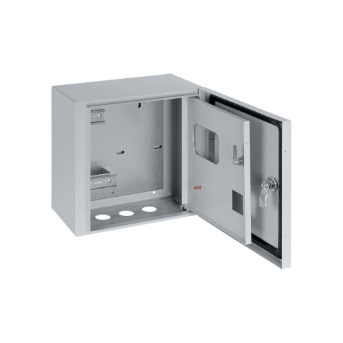 Корпус металлический ЩУ-1ф/1-1 (2 двери) (310х300х150) IP54 Народный эконом