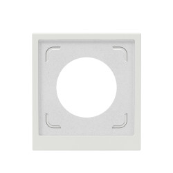 Рамка 1 пост IP44, KANT, белый песок
