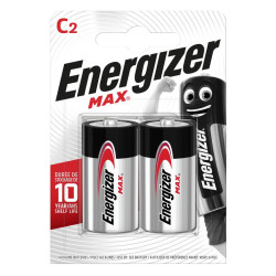 Элемент питания алкалиновый C/LR14/343 Max BL2 (блист.2шт) Energizer E302306700