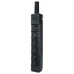 ПКТ-60 У2, 6,3А, IP30, вверх, вниз, влево, вправо, вперед, назад (с ключом защиты), пост кнопочный  (ЭТ)