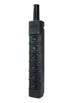 ПКТ-60 У2, 6,3А, IP30, вверх, вниз, влево, вправо, вперед, назад (с ключом защиты), пост кнопочный  (ЭТ)