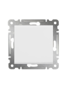Переключатель проходной 1-кл. СП Karea 10А IP20 механизм бел. Makel 57001005