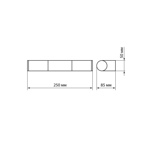 Светильник LED CH-П 5Вт, 4000 К, IP44, Камбрия-2, хром TDM Светильник LED CH-П 5Вт, 4000 К, IP44, Камбрия-2, хром TDM