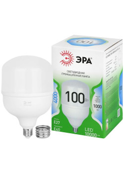 Лампа светодиодная GREEN LINE POWER T140-100W-840-E27/E40 GL 100Вт колокол 4000К яркий свет бел. E27/E40 Эра Б0067037