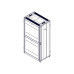 Шкаф Systeme Electric, серия Uniprom, 48U-750/1200, боковые панели 4шт, черный Шкаф Systeme Electric, серия Uniprom, 48U-750/1200, боковые панели 4шт, черный