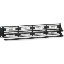 Патч-панель Cabeus PL-48-CAT.5E-DUAL 19