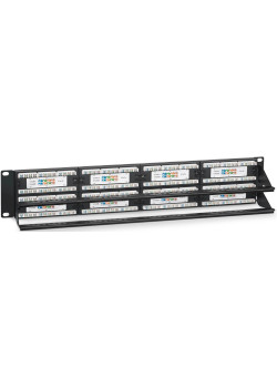 Cabeus PL-48-CAT.5E-DUAL