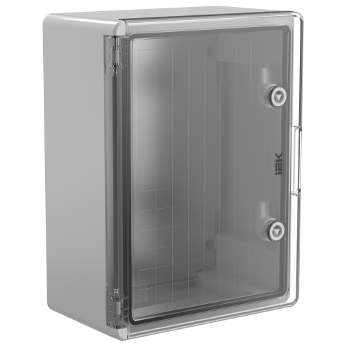 Корпус пластиковый ЩМПп 400х300х170мм прозрачная дверь УХЛ1 IP65 IEK