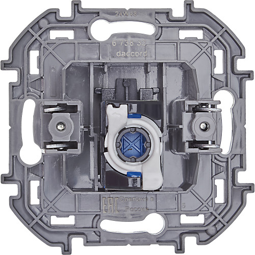 INSPIRIA Розетка компьютерная RJ45 категория 6 UTP алюминий INSPIRIA Розетка компьютерная RJ45 категория 6 UTP алюминий