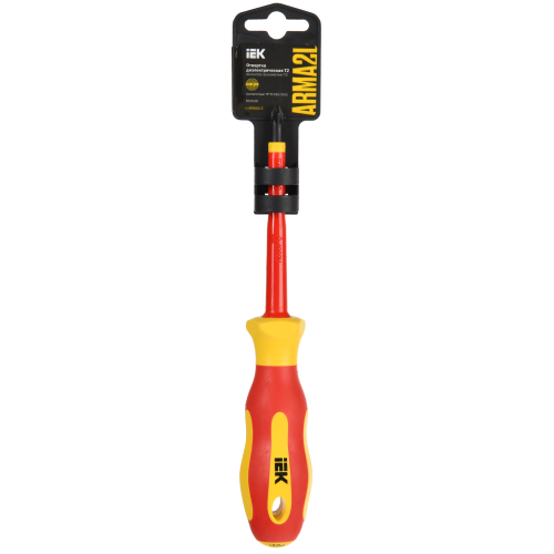 ARMATOOL Отвертка диэлектрическая PZ2х100 Т2 IEK ARMATOOL Отвертка диэлектрическая PZ2х100 Т2 IEK