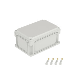 Корпус RAM box без МП 300х200х146 мм, с фланцами, непрозрачная крышка высотой 21 мм, IP66/IP67