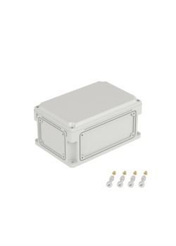 Корпус RAM box без МП 300х200х146 мм, с фланцами, непрозрачная крышка высотой 21 мм, IP66/IP67