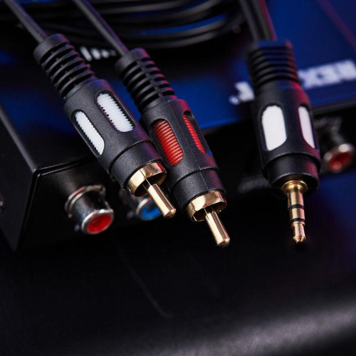 Шнур 3.5 Stereo Plug - 2RCA Plug 1.5м (GOLD) Rexant 17-4232 Шнур 3.5 Stereo Plug - 2RCA Plug 1.5м (GOLD) Rexant 17-4232