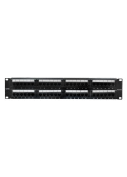Патч-панель UTP 48хRJ-45 кат.5E 2U 19дюйм SUPRLAN 10-0405