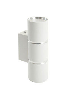 Светильник  настенный Feron ML1860 ZEN MR16 35W, 230V, 2*GU10, белый, хром IP20