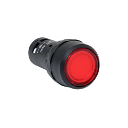 Кнопка с фиксацией с подсветкой OptiSignal Compact D22 C7-PHL-B410 красная 1НО 24 В AC/DC XB7NJ04B1
