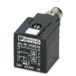 Модуль штекерный для электромагнитного клапана SAC-3P-MR/A-1L-Z SCO Phoenix Contact 1458538
