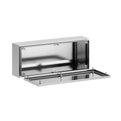 Корпус клеммный SDI из нержавеющей стали AISI316 ВxШxГ 500x200x120 мм, IP66 Корпус клеммный SDI из нержавеющей стали AISI316 ВxШxГ 500x200x120 мм, IP66