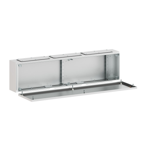 Корпус клеммный металлический SDE ВxШxГ 800x200x120 мм с фланцами, IP66
